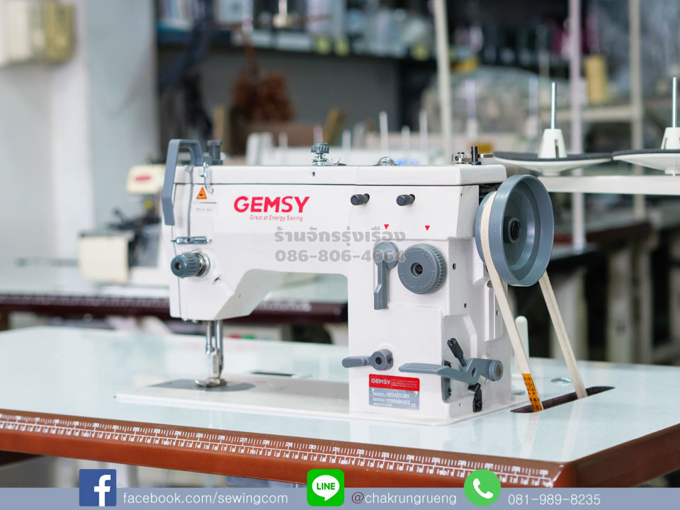 เย็บตรง ซิกแซก และปักลวดลาย